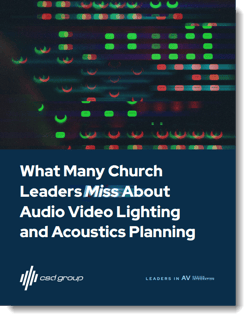 AVL and acoustics planning in churches